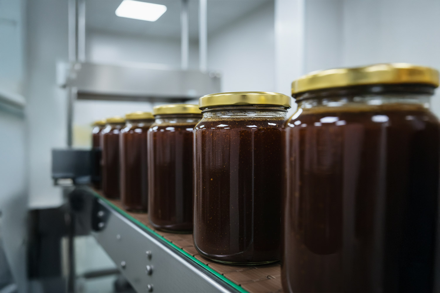 Pekmez üretim hattı ve kalite kontrol